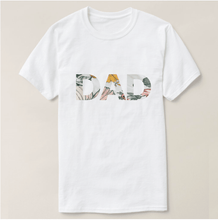 Load image into Gallery viewer, DAD Floral Garden Matching T-shirt - Brainy bubble
